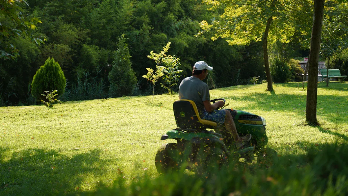 Riding lawn mower