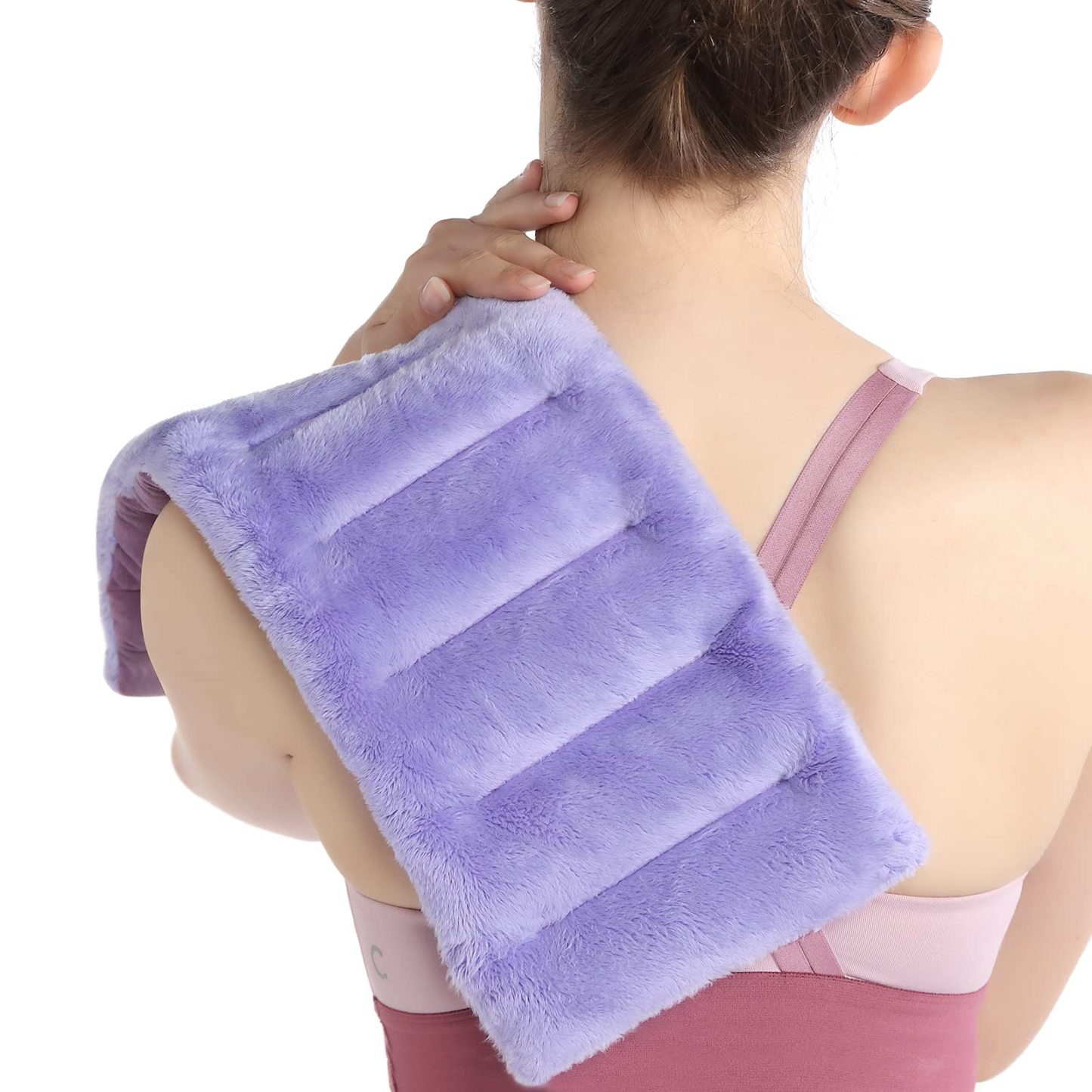 Microwave Heating Pad, 7x18" Microwavable Heating Pads for Neck and Sh