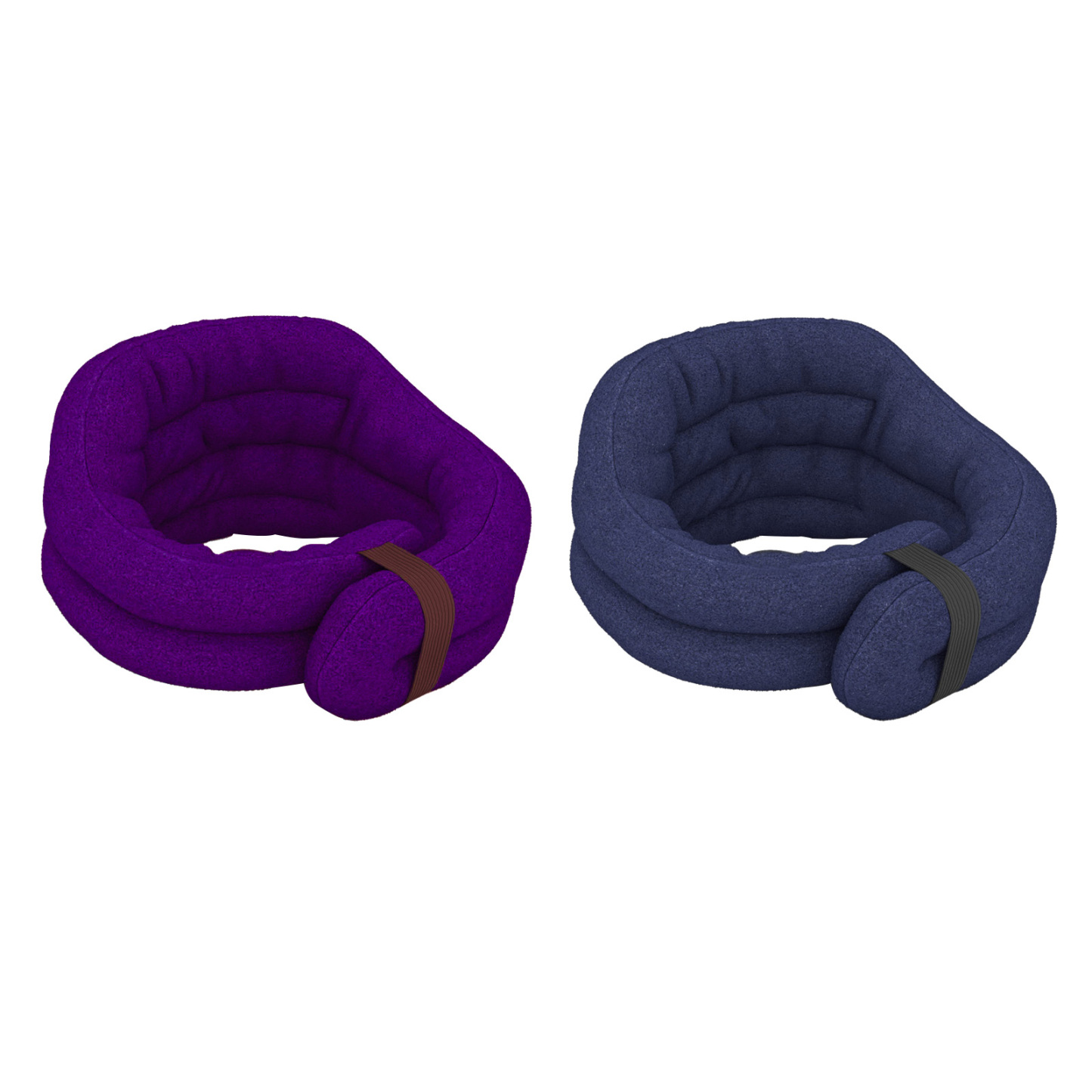 Microwave Heating Pad, Microwavable Heated Neck and Shoulder Wrap, Hands-Free Weighted Moist Hot or Cool Pack, Soft Fleece Cover and Flaxseed Filling