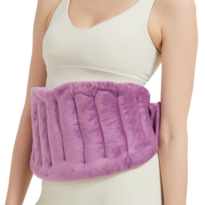 Microwavable Heating Wrap for Lower Back, Waist, and Shoulder – Microwave Heated Pack with Moist Heat for Waist