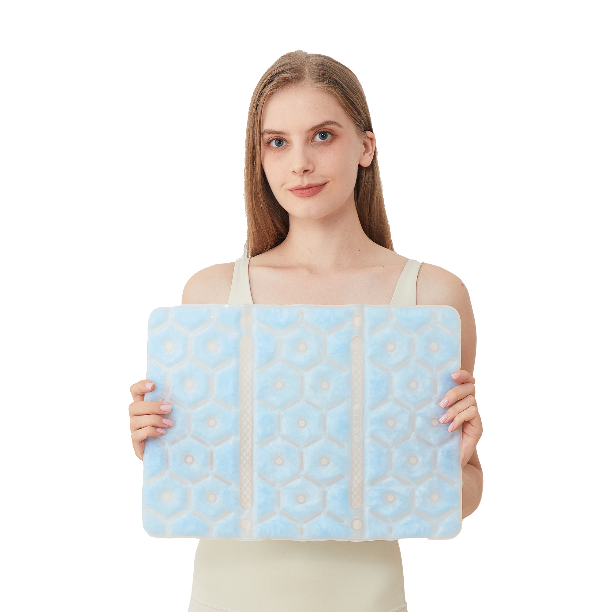 Ice Pad, Cooling Mat Reusable, No-Sweat Cooling Pad for Heat Protection, Perfect for Pets, Adults - Ideal for Indoor/Outdoor Use