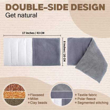 Heating Pad Microwavable with Washable Cover, Microwave Heating Pad for Relax, Moist Heating Pad for Relax, Warm Cold Compress, Keep Warm In Autumn And Winter