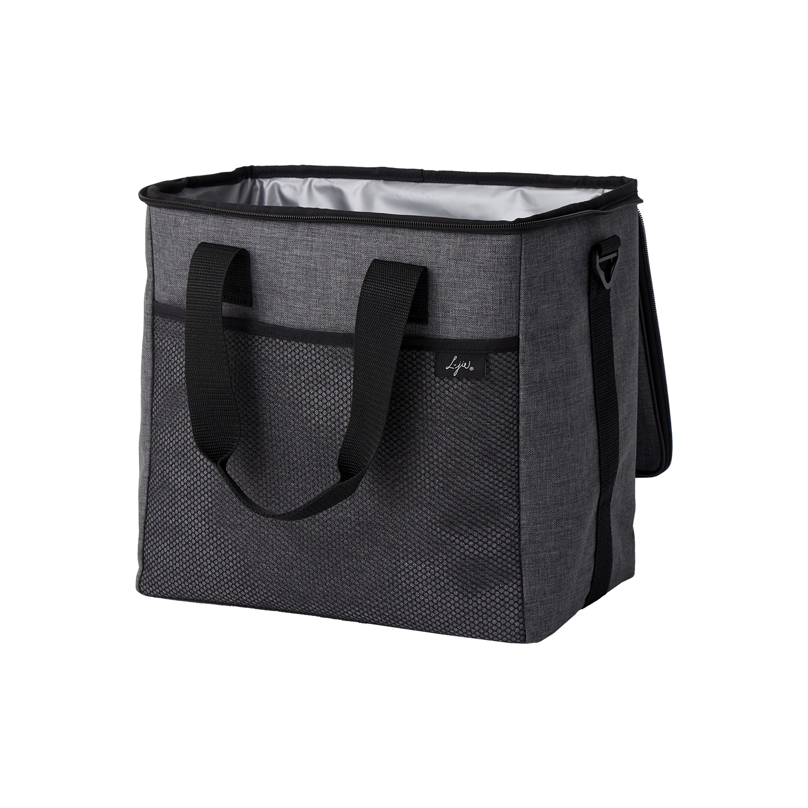 20L Insulated Cooler Bag, Shopping Bags, Thermal, Zipper, Collapsible, Tote, Cooler, Food Transport hot and Cold, Camping, delivery Groceries Freezer, Beach or Picnic Bags