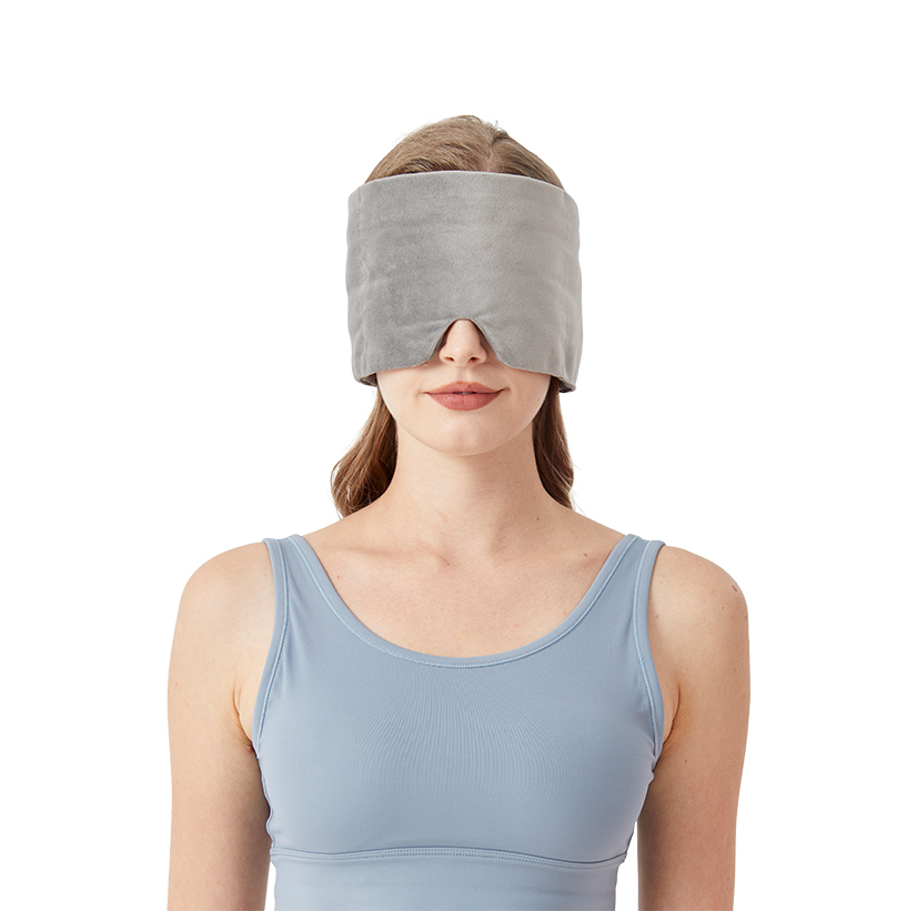 Weighted Eye Mask for Sleeping Washable Blackout Gravity Sleep Masks Soft Gentle Pressure Blindfold Night Eye Covers for Side Sleeper Meditation Women Men Travel Essentials