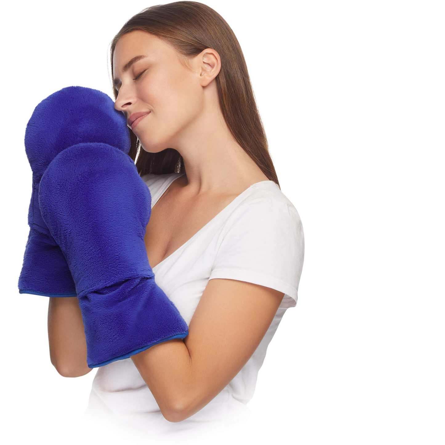 Microwavable Therapy Mittens–Relief for Hands and Fingers in Cases of Stiff Joints, Arthritis, Trigger Finger, Inflammation, Raynaud's, Carpal Tunnel–Heated Hands Mitts Warmers–Scented Gloves