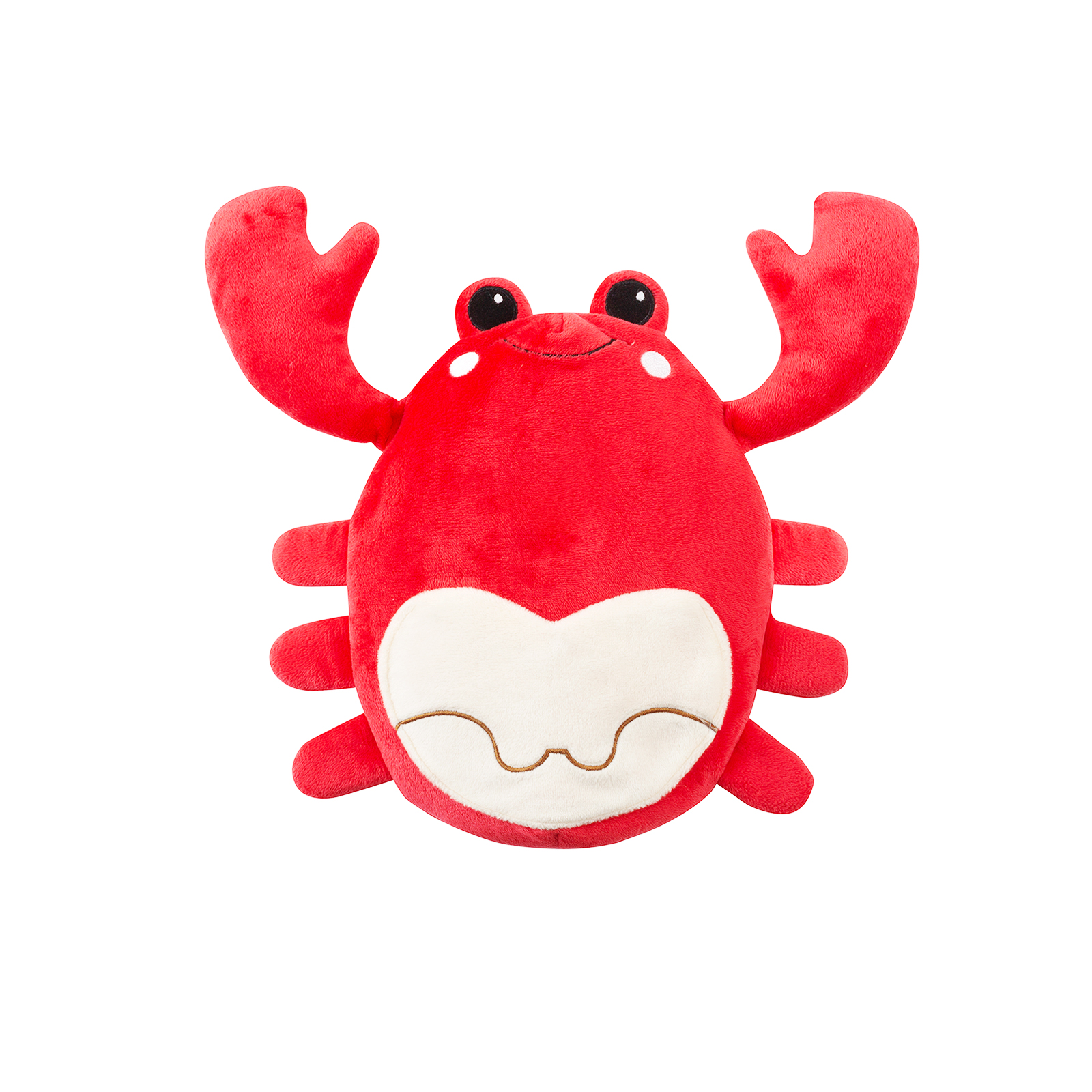 1pc Crab Microwave Heating Pad For Cramp Relief, Warm Microwave Animal, Crab Plush Toy With Removable Lavender Scented Heating Pad