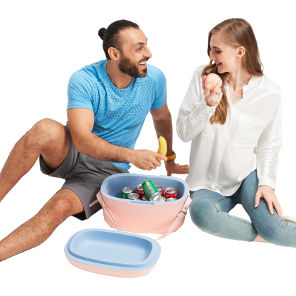 Cooler Box, Ice Cooler, Ice Chest Cooler, Hard Chest Box with Handles, Portable Coolers, for Beach, Drink, Beverage, Camping, Picnic, Fishing, Boat, Barbecue, Outdoor