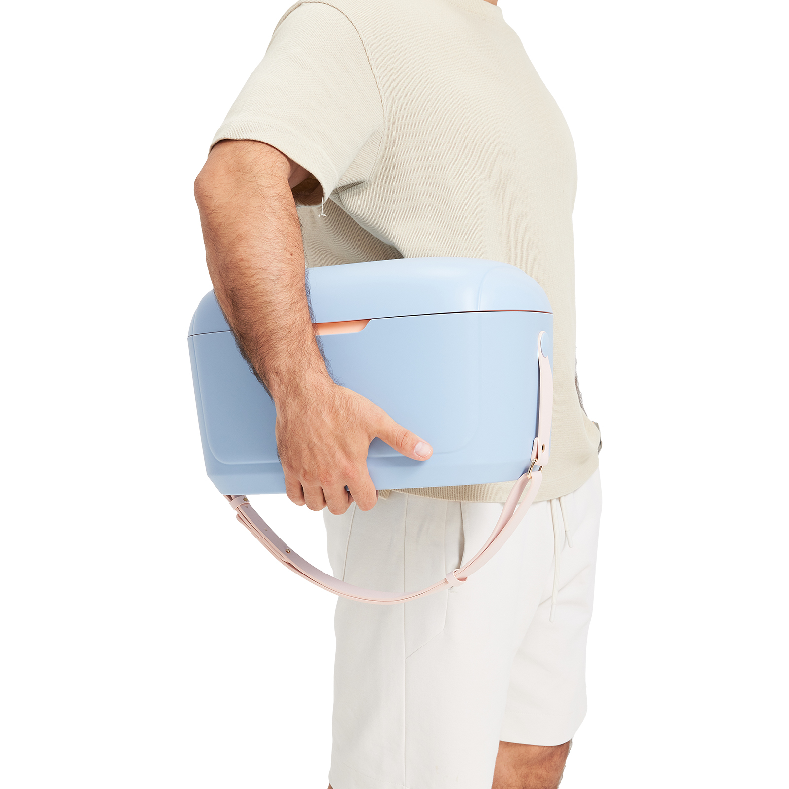 Cooler Box, Ice Cooler, Ice Chest Cooler, Hard Chest Box with Handles, Portable Coolers, for Beach, Drink, Beverage, Camping, Picnic, Fishing, Boat, Barbecue, Outdoor