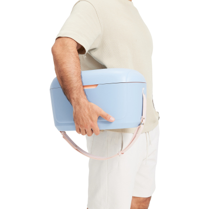 Cooler Box, Ice Cooler, Ice Chest Cooler, Hard Chest Box with Handles, Portable Coolers, for Beach, Drink, Beverage, Camping, Picnic, Fishing, Boat, Barbecue, Outdoor