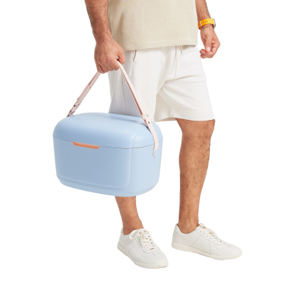 Cooler Box, Ice Cooler, Ice Chest Cooler, Hard Chest Box with Handles, Portable Coolers, for Beach, Drink, Beverage, Camping, Picnic, Fishing, Boat, Barbecue, Outdoor