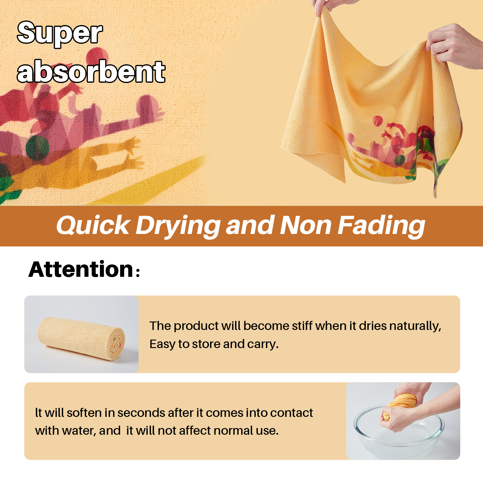 Cooling Towels 40 X 8 in, Reusable Chilly Towels, Sports and Outdoors Ice Towel for Yoga, Sport, Running, Instant Cooling, Quick-Drying, Super Absorbent