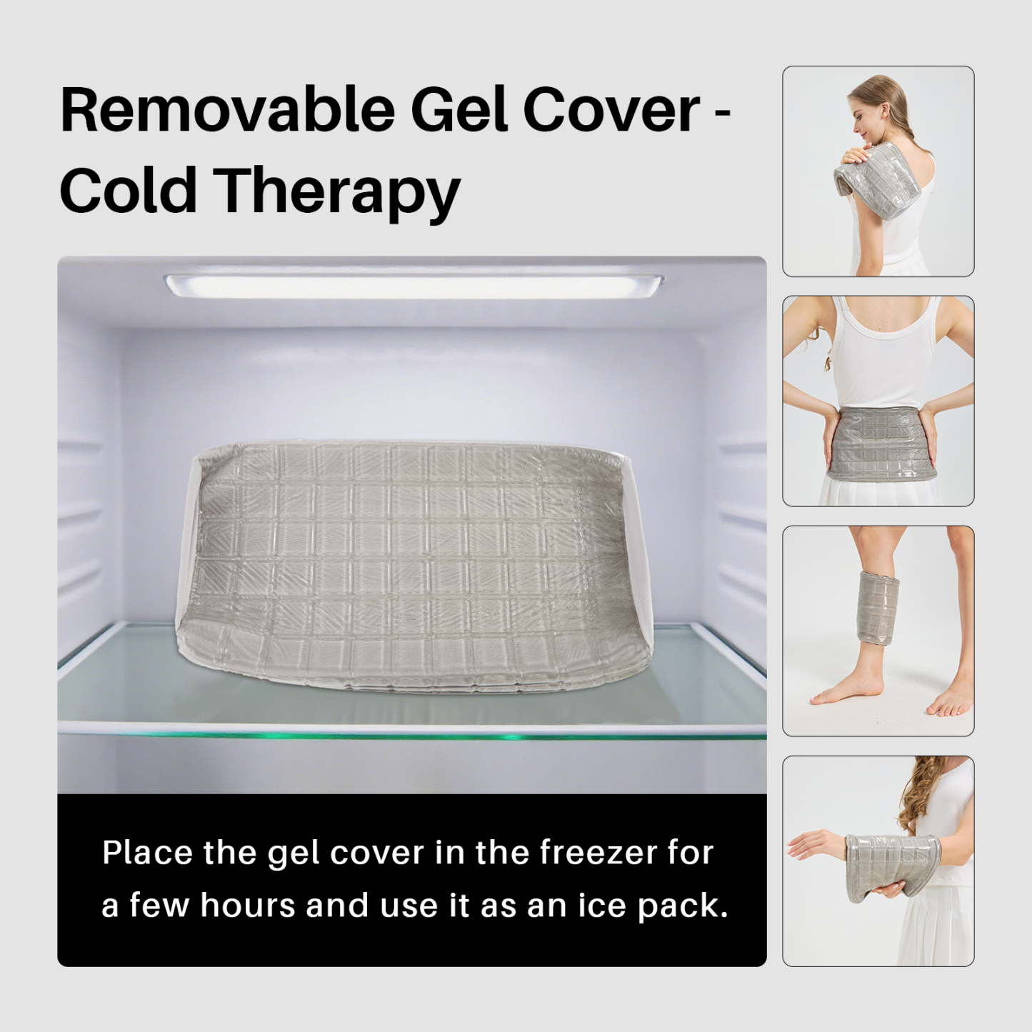 Neck Pillow with Cooling Gel Cover, Cooling Pillow for Hot Sleepers, Small Cervical Roll Pillow, High Density Foam Neck Round Pillow for Sleeping, Cylinder Bolster Pillow for Bed, Legs and Back