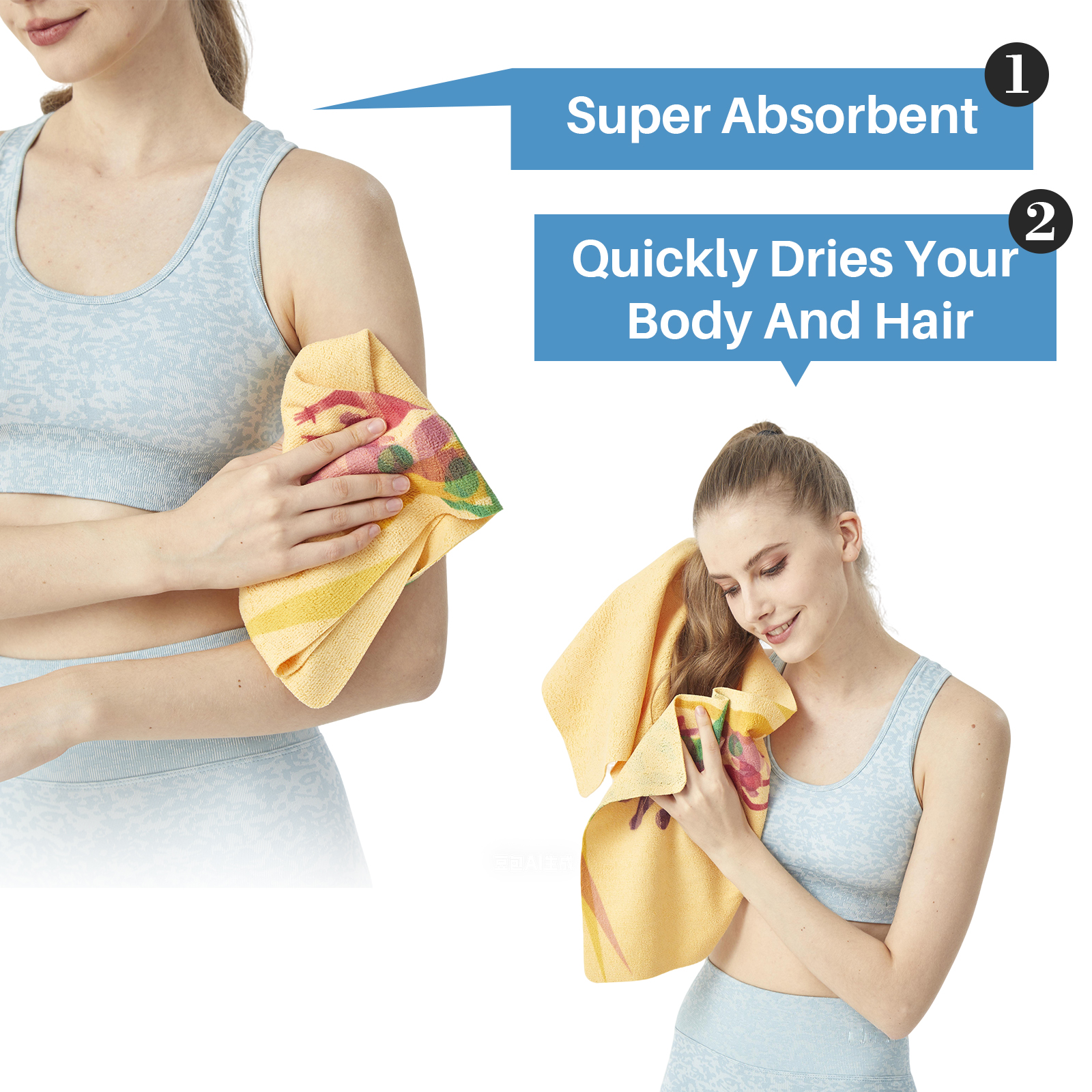 Cooling Towels 40 X 8 in, Reusable Chilly Towels, Sports and Outdoors Ice Towel for Yoga, Sport, Running, Instant Cooling, Quick-Drying, Super Absorbent