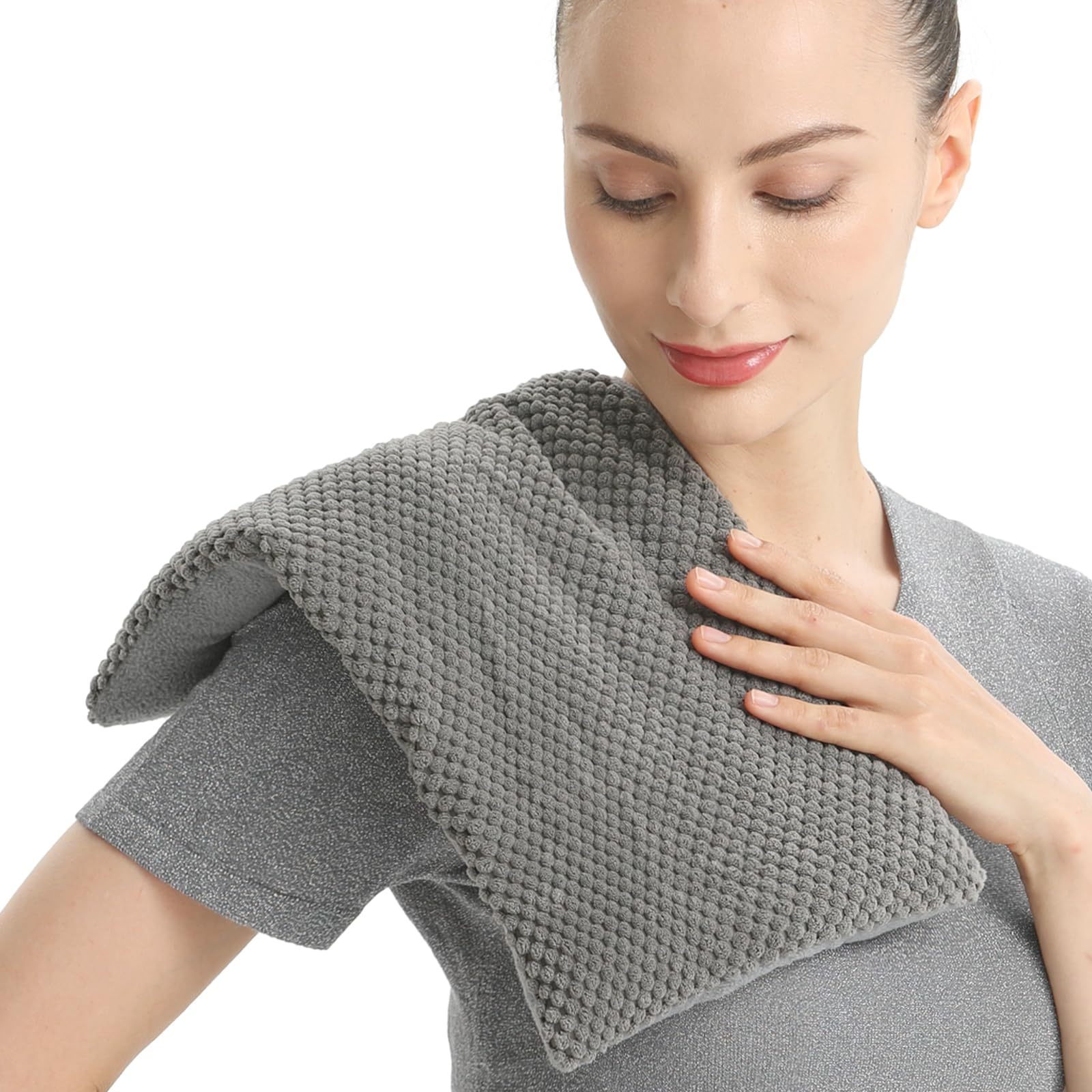 Heating Pad Microwavable with Washable Cover, Microwave Heating Pad for Relax, Moist Heating Pad for Relax, Warm Cold Compress, Keep Warm In Autumn And Winter