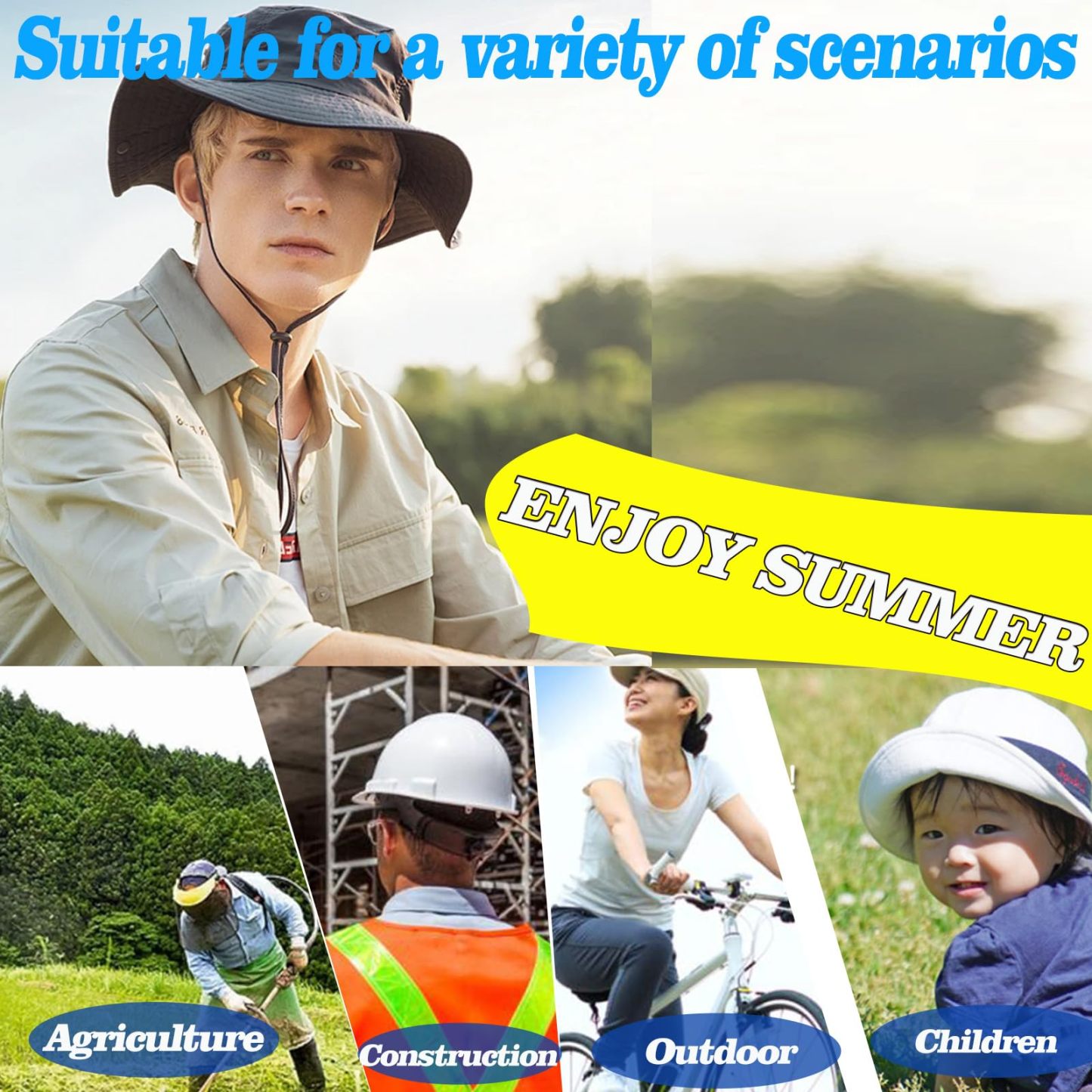 Ice Pack Hat, TPU & PCM Material, Reusable Head Cooling, Freezes Below 28°C, Summer Cooling for Helmets, Unisex