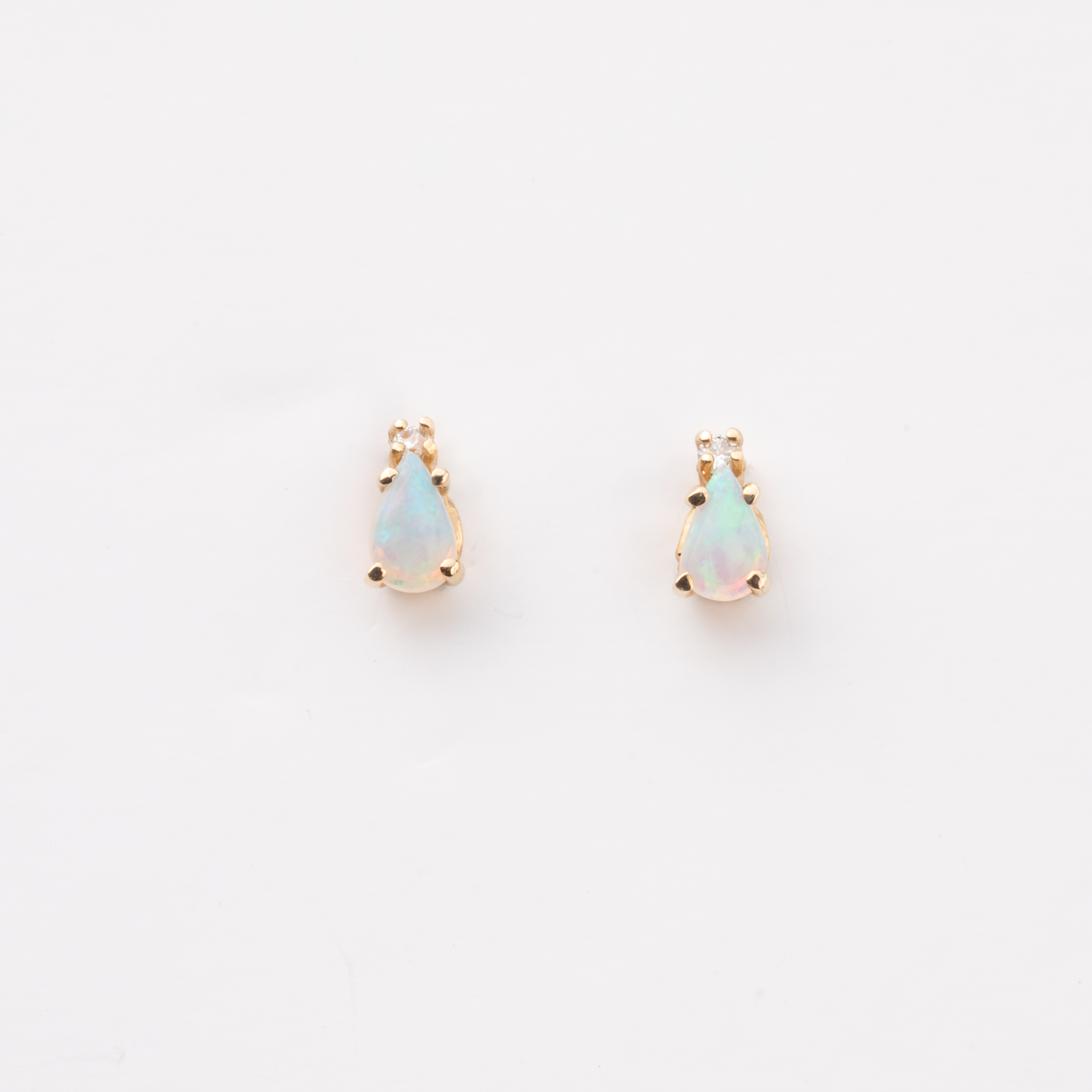 Pear Opal Earrings