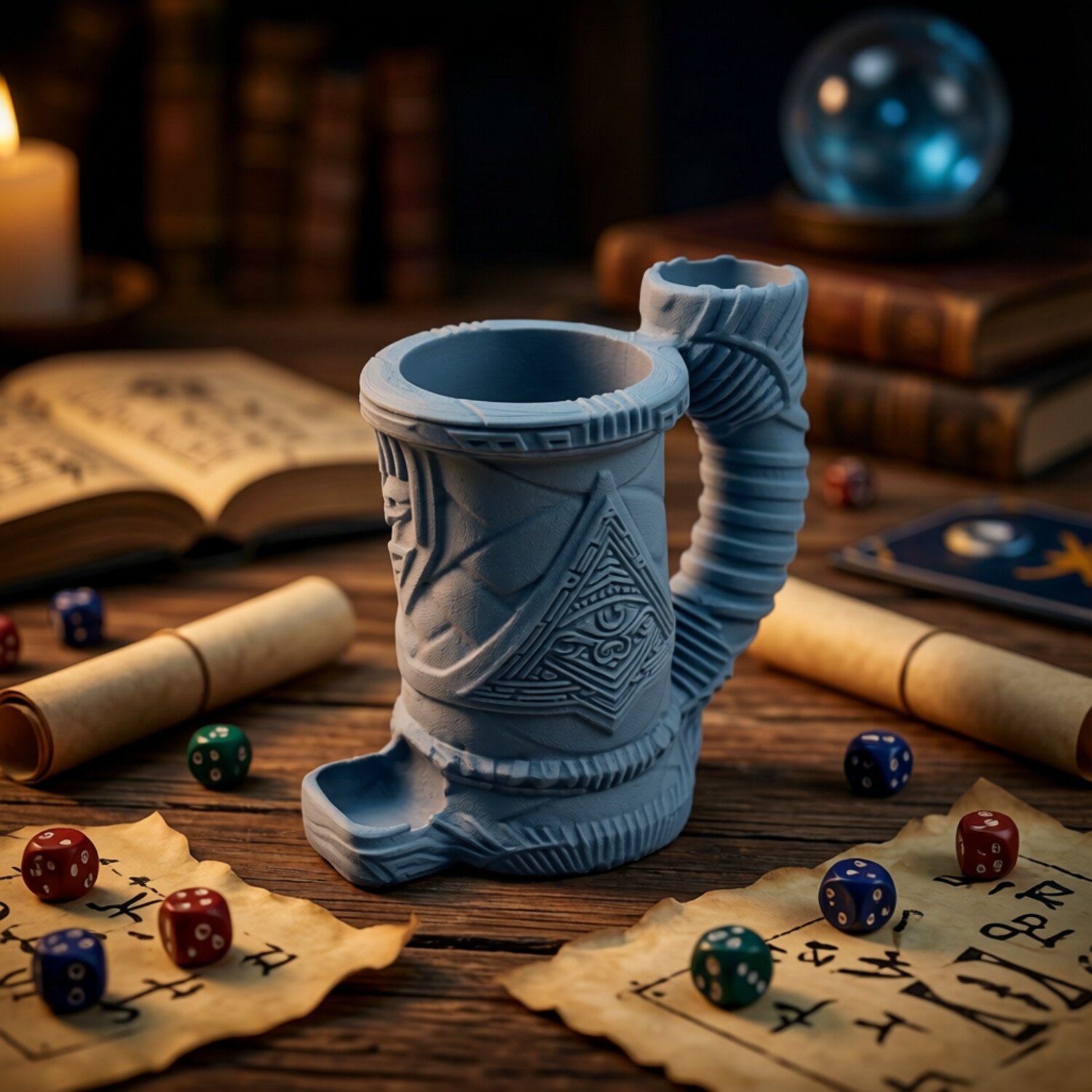 Dice Tower - Triangular Eye Mug