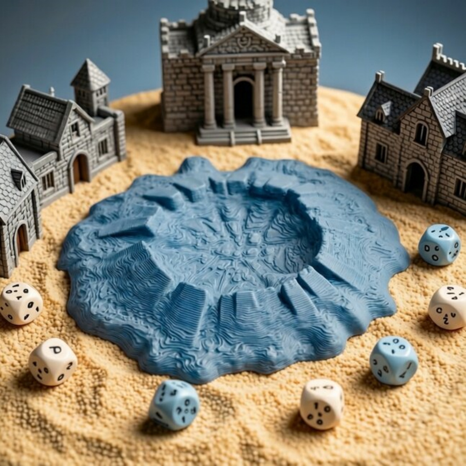Terrain Crater A Model