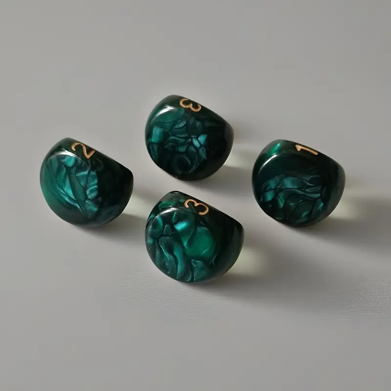 [Creative DND Multi-Sided Dice] 3-Sided Number 123 Game Dice 