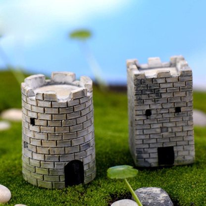 DND Mini Round Castle Miniature