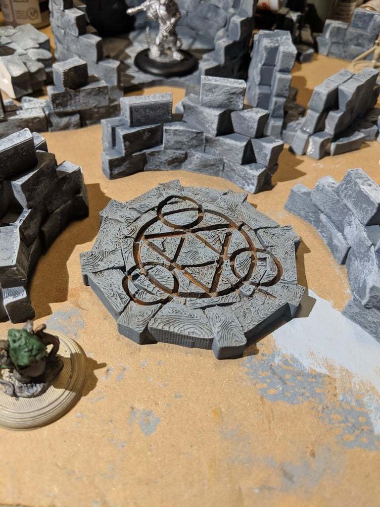 Fantasy Wargame Terrain - Teleport/Summoning Circles