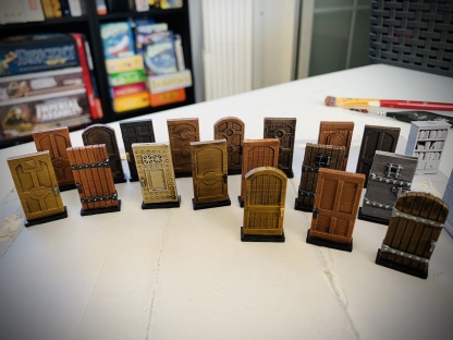 Mansions of Madness Doors (16 PCS)