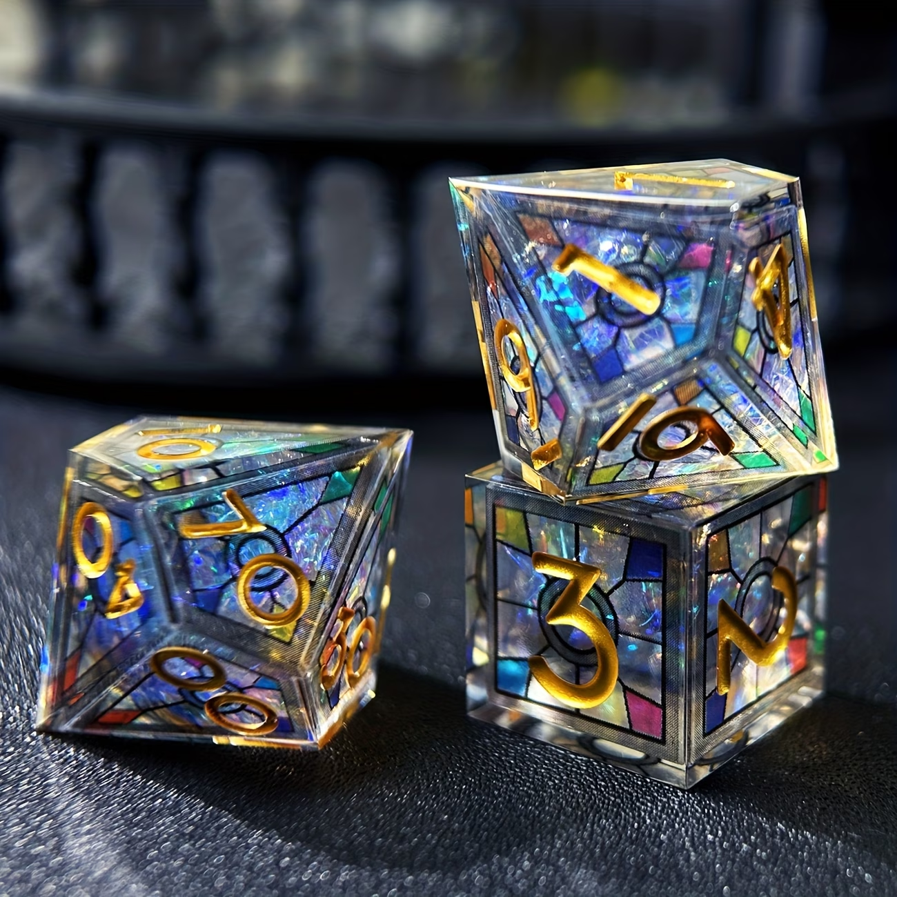 New Two Layered Dice Set