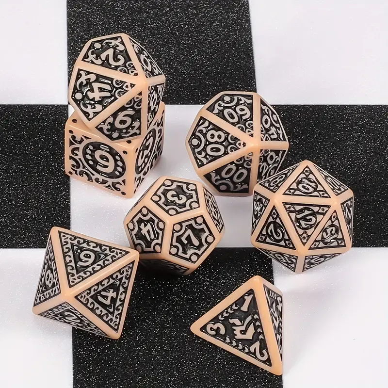 Premium Solid D&D Role Playing Dice Set