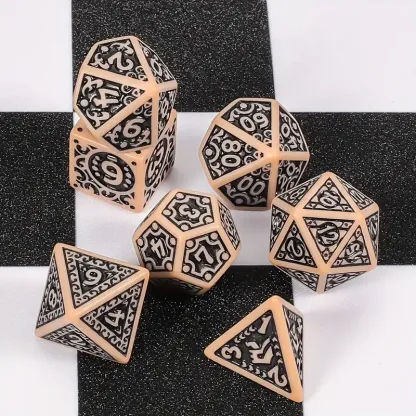 Premium Solid D&D Role Playing Dice Set