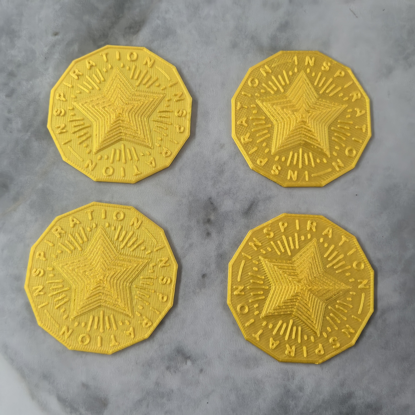 Tokens of Inspiration (DnD 5e) - 2 PCS