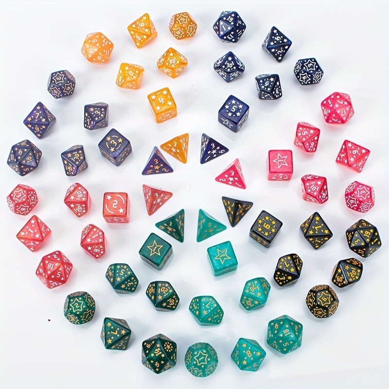 New Star Carved New Style Dice Set