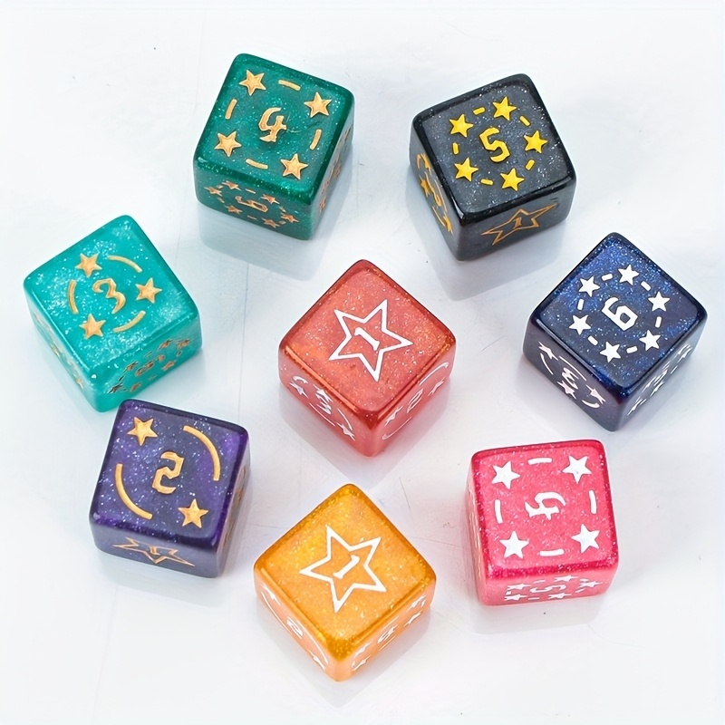 New Star Carved New Style Dice Set