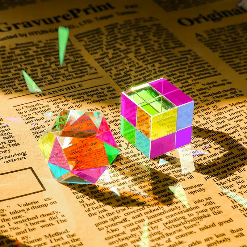 Dichroic Glass Gemstone DICE