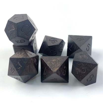 Elven Druid Wooden Dice Set