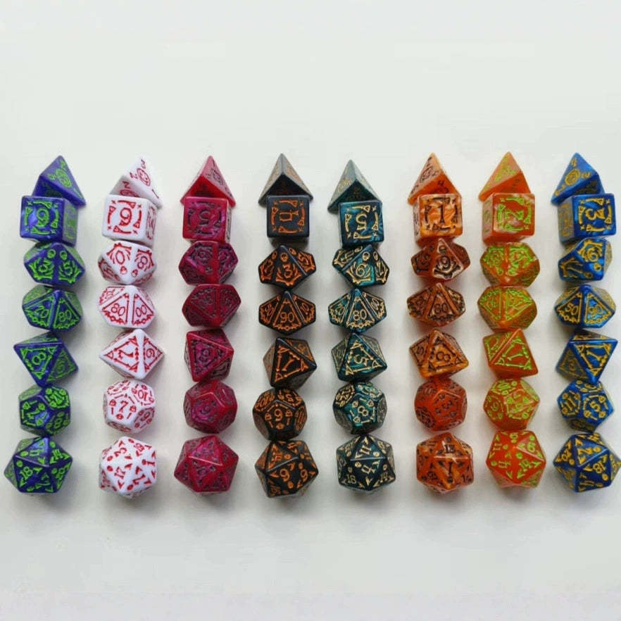 2025 NEW Halloween Pattern Dice Set