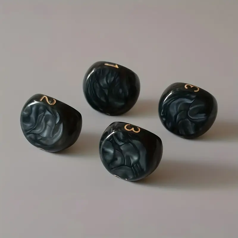 [Creative DND Multi-Sided Dice] 3-Sided Number 123 Game Dice 