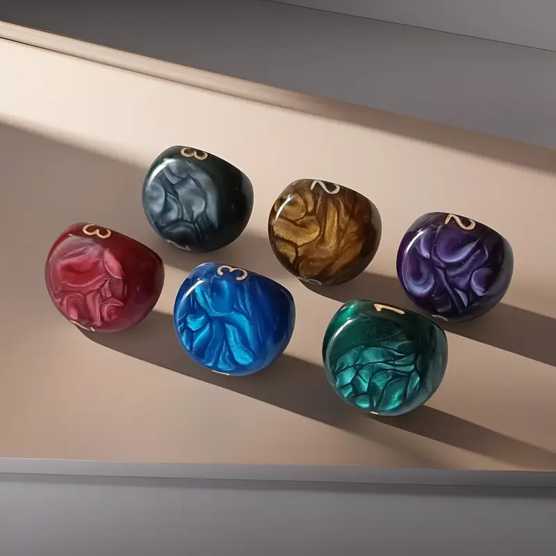 [Creative DND Multi-Sided Dice] 3-Sided Number 123 Game Dice 