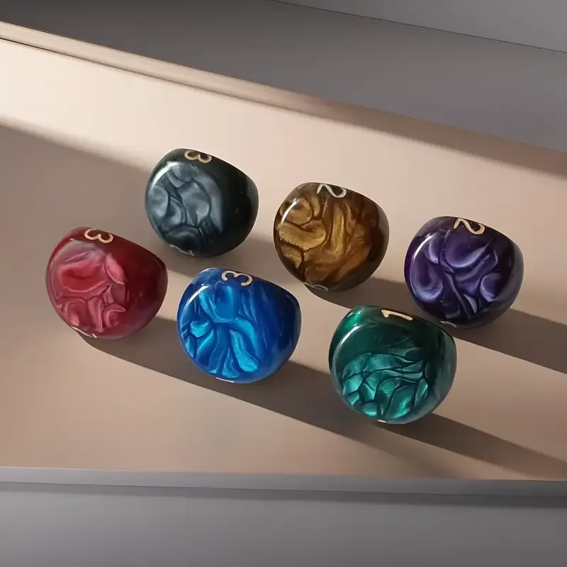 [Creative DND Multi-Sided Dice] 3-Sided Number 123 Game Dice 