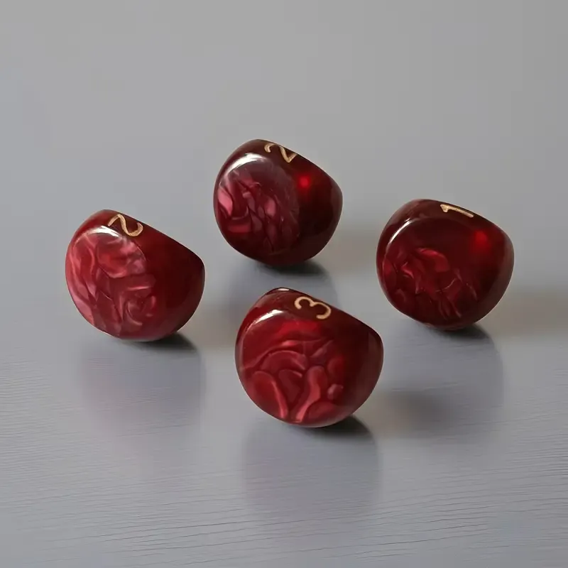 [Creative DND Multi-Sided Dice] 3-Sided Number 123 Game Dice 