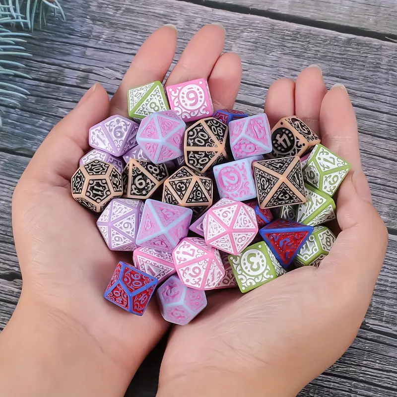 Premium Solid D&D Role Playing Dice Set