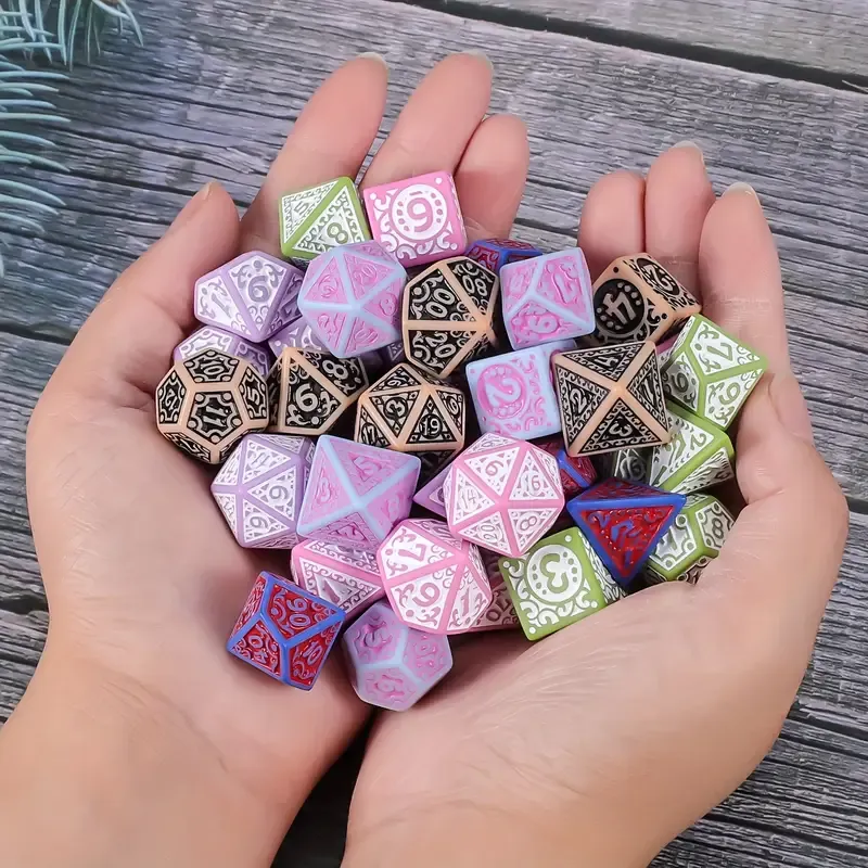 Premium Solid D&D Role Playing Dice Set