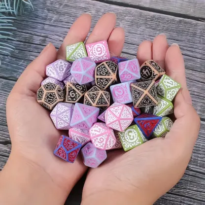 Premium Solid D&D Role Playing Dice Set