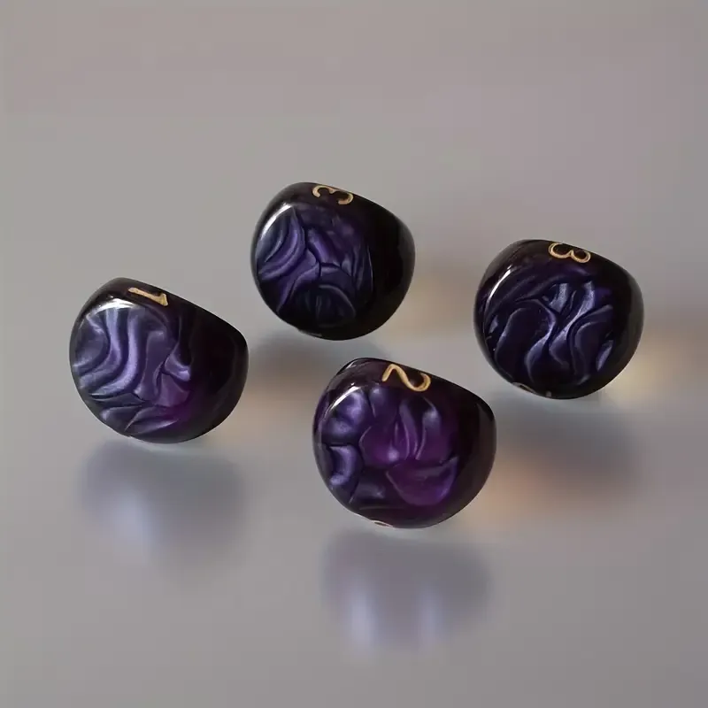 [Creative DND Multi-Sided Dice] 3-Sided Number 123 Game Dice 