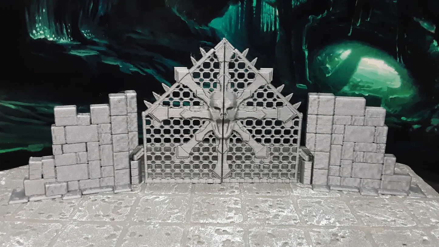 DND Delving Decor: Chaos Gate (Give away a Mystery Monster D&D RPG Figures Miniatures)