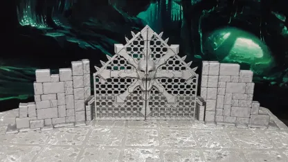 DND Delving Decor: Chaos Gate (Give away a Mystery Monster D&D RPG Figures Miniatures)