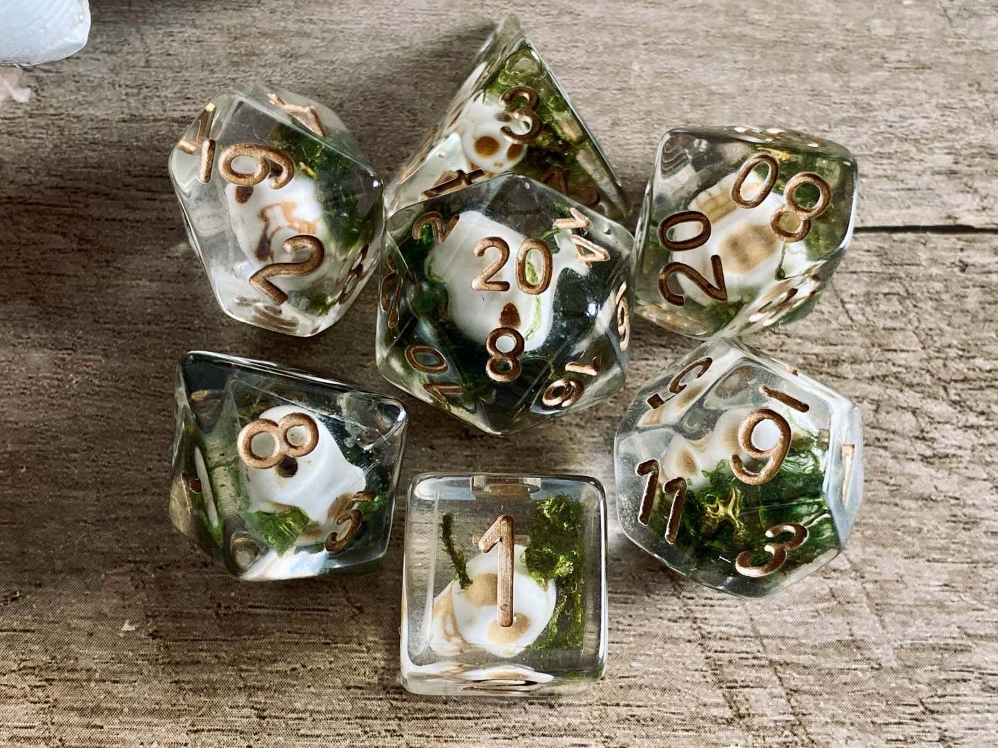 Undead Skull Dice Set (Give away a random dice set)