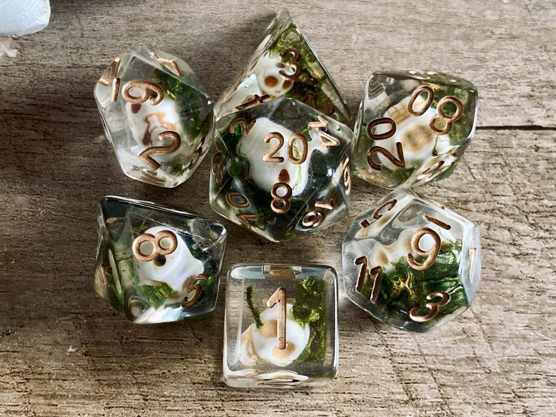 Undead Skull Dice Set (Give away a random dice set)