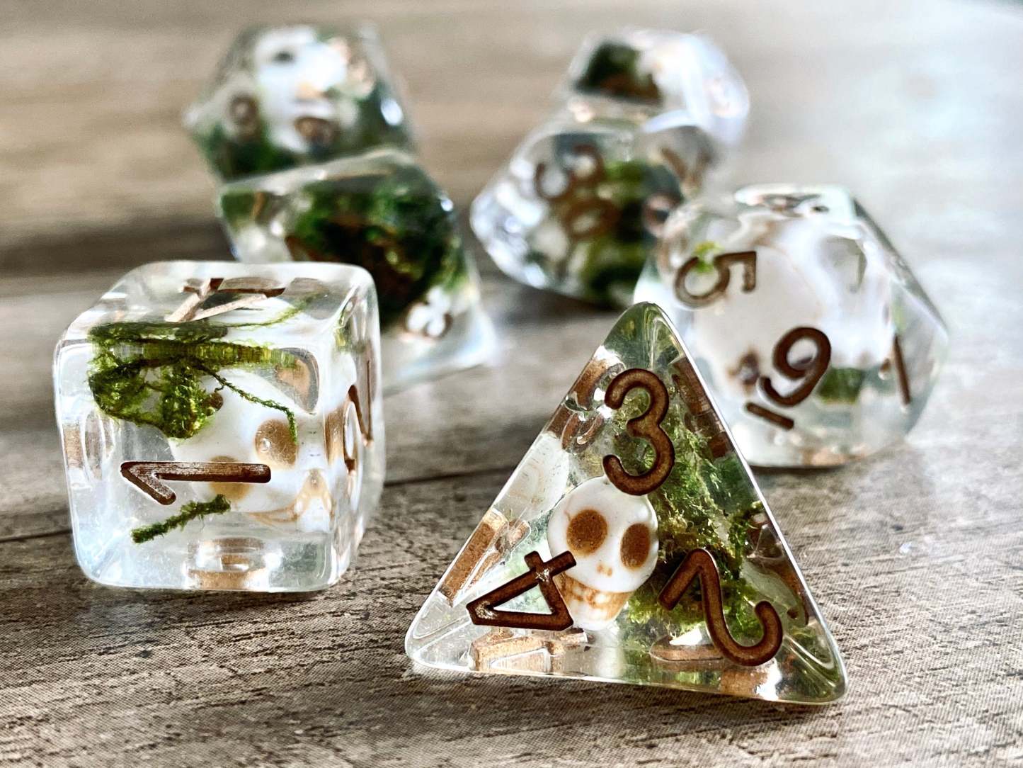 Undead Skull Dice Set (Give away a random dice set)