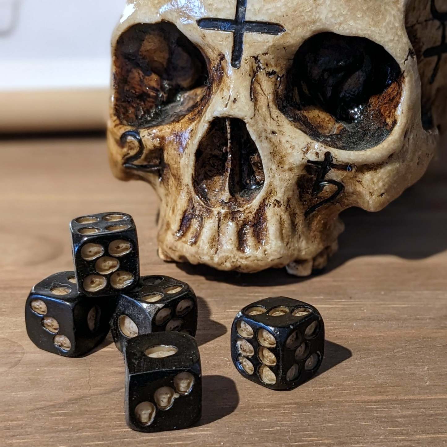 FREE Today: Black Skull Balance Dice