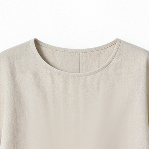 Women’s Linen Lounge Set – Relaxed Fit Top & Drawstring Pants Co-ord C-42767+C-42752
